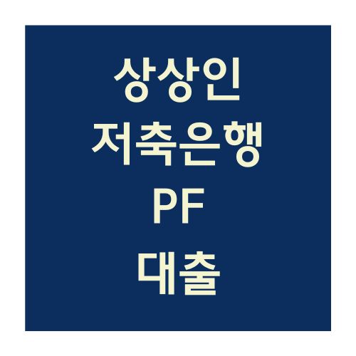 상상인저축은행 PF