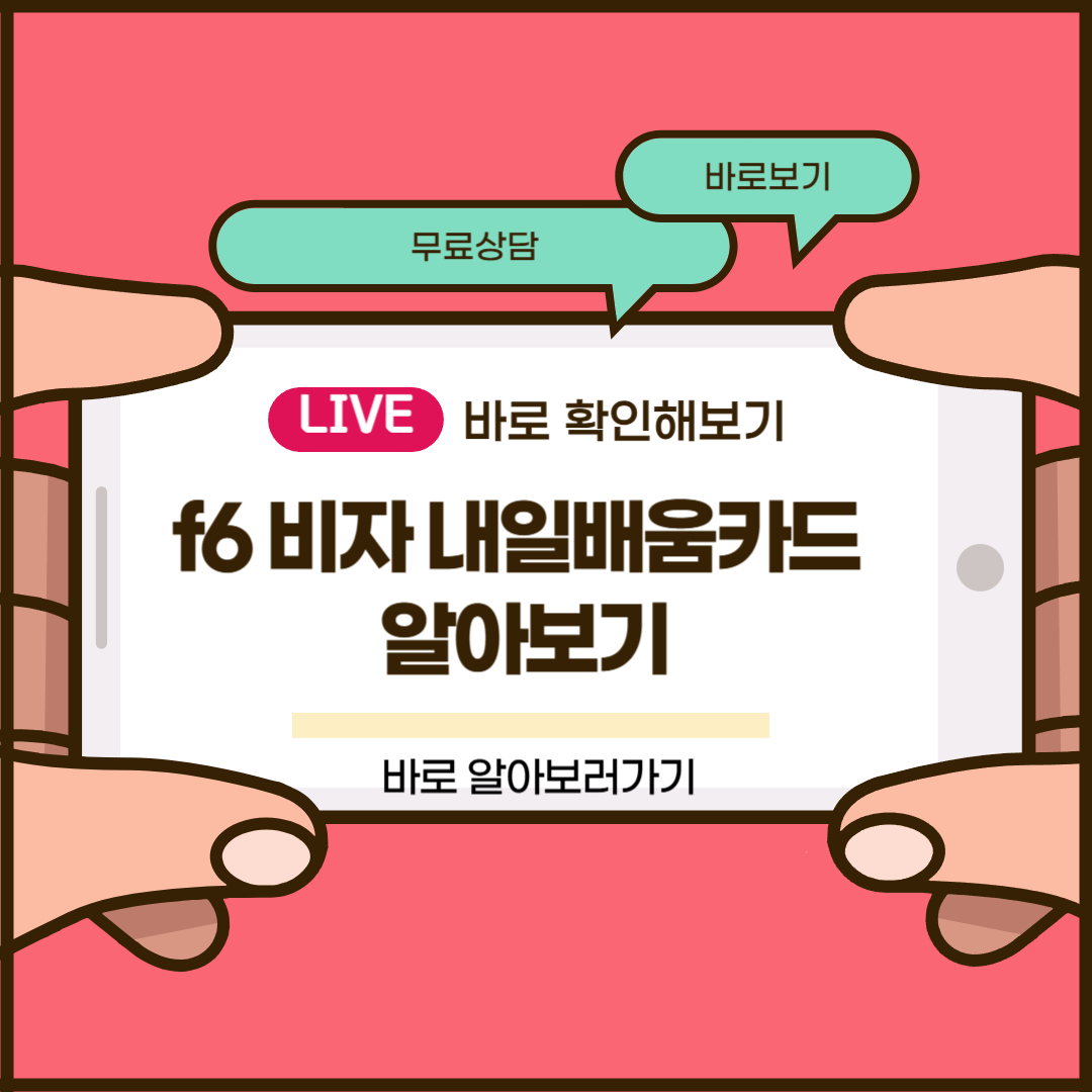 f6 비자 내일배움카드